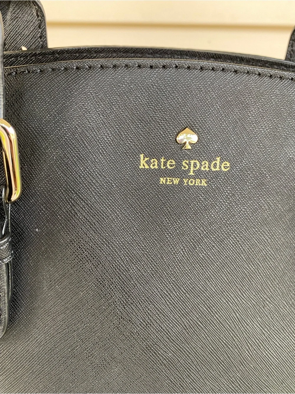 Kate Spade Charlotte Street Saffiano Leather Satchel w/ Gold HW (13”X10”) $R398